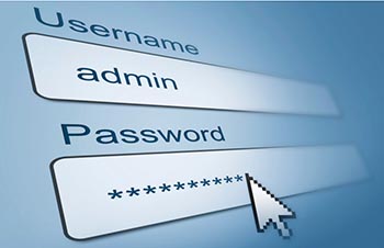 image of login screen 